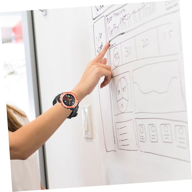 Black TPU Watch Protective Case Full Cover Scratch Resistant Easy Install Remove Wide Compatibility - Image 3